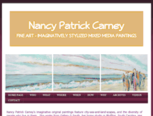 Tablet Screenshot of nancycarney.com